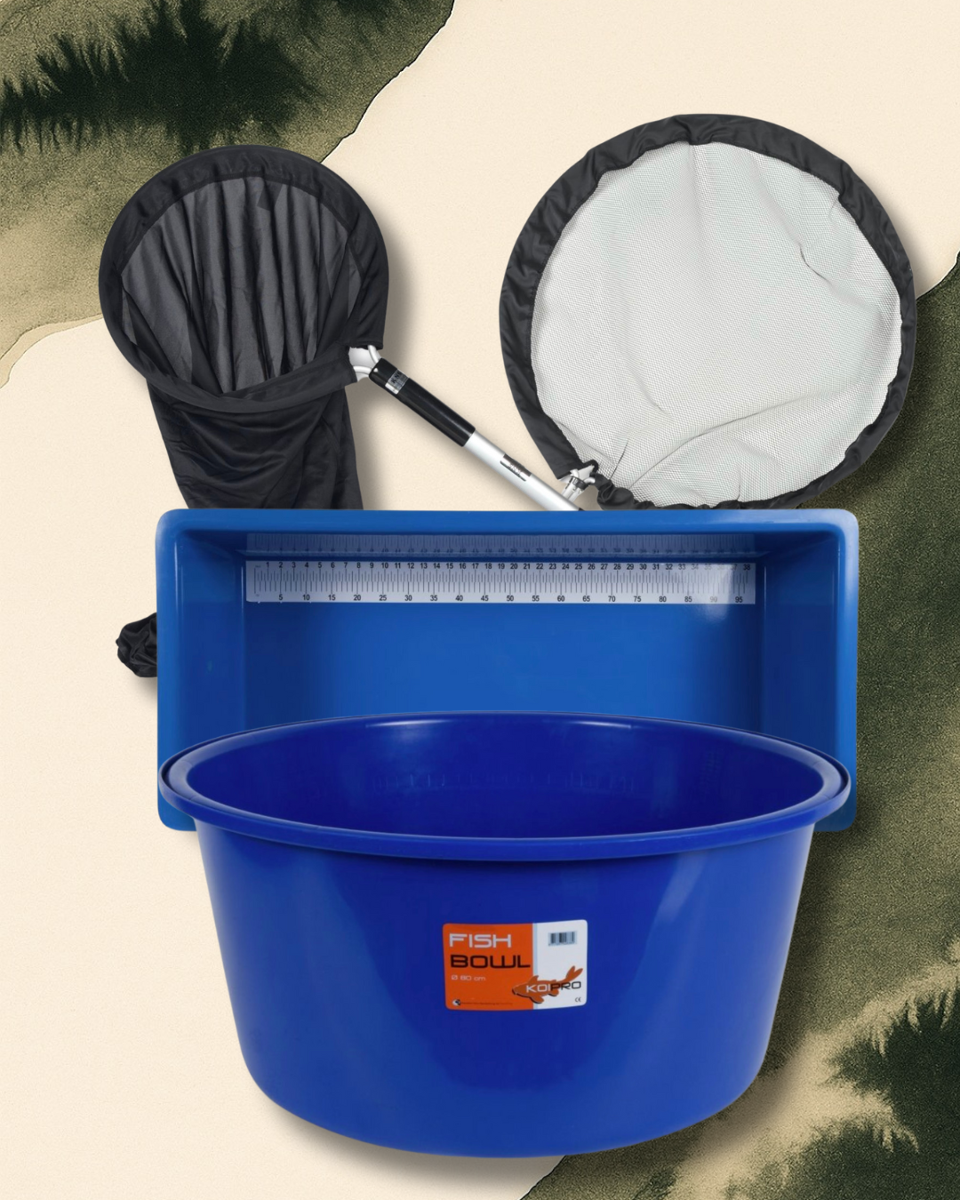 Kescher, Wannen & Schleppnetze