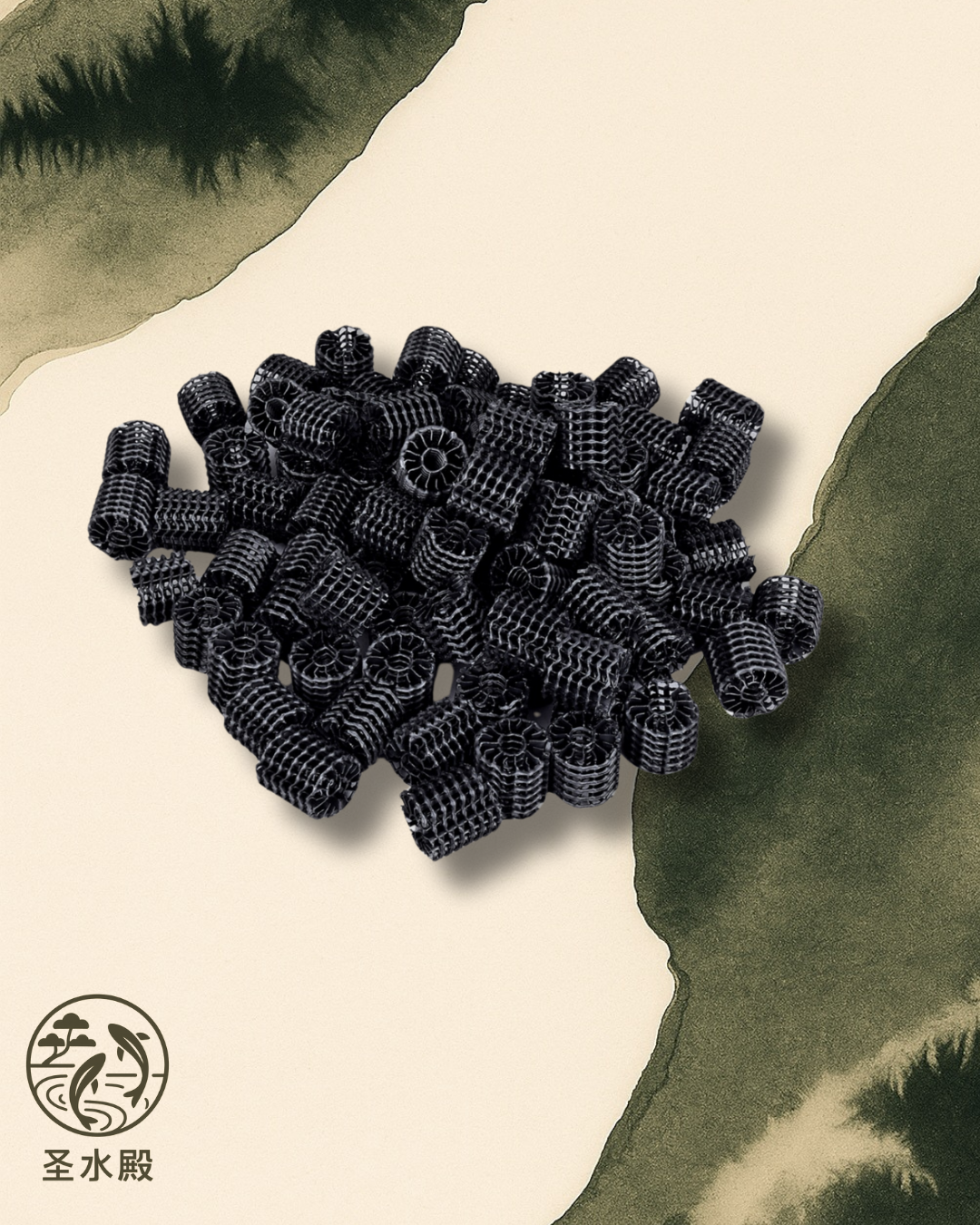 Hel-X® H2X36 Filtermedium schwarz