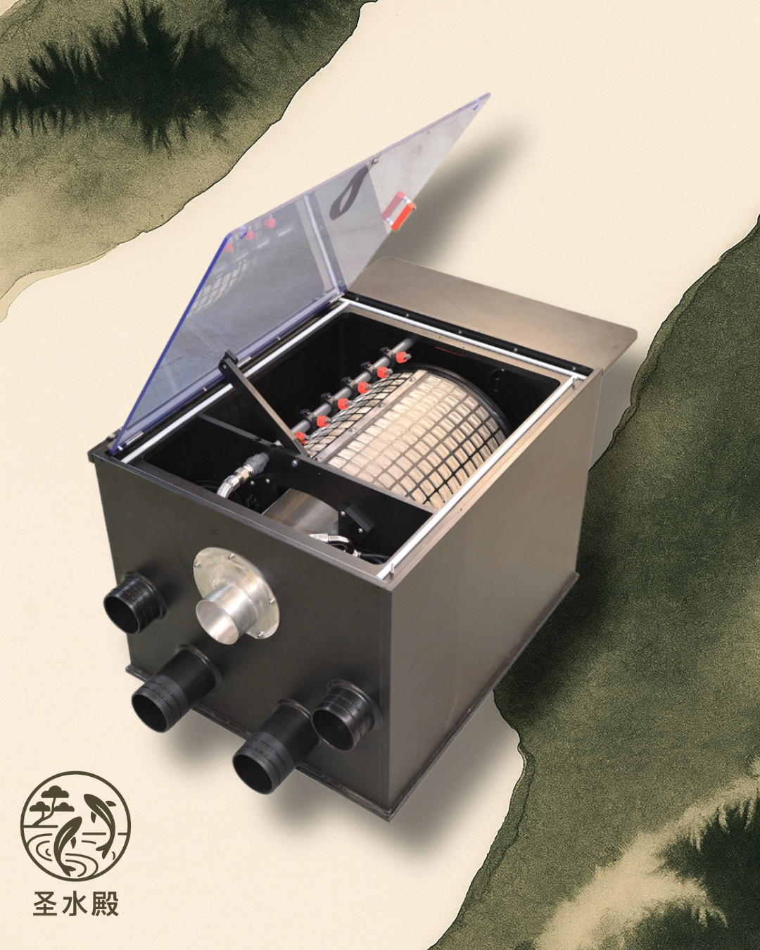 Genesis Trommelfilter 500 Schwerkraftversion