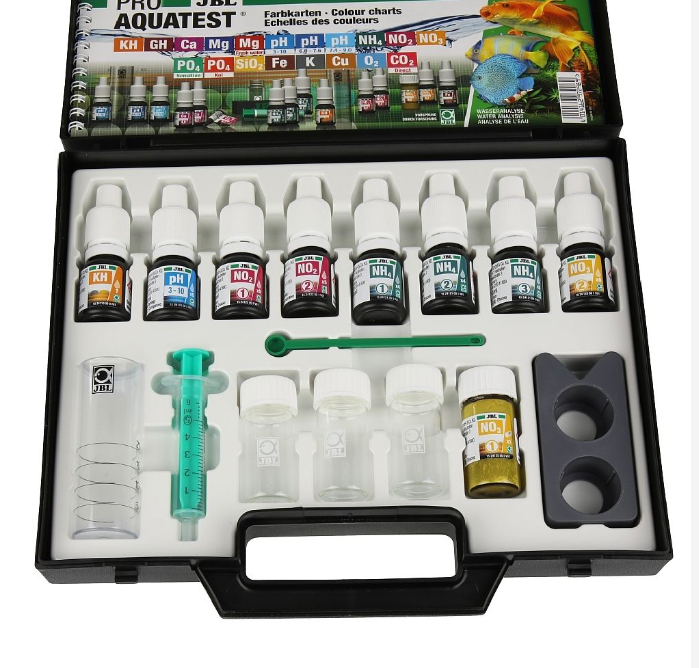JBL Test Kombi Set Plus NH4 Testkoffer Koi klein