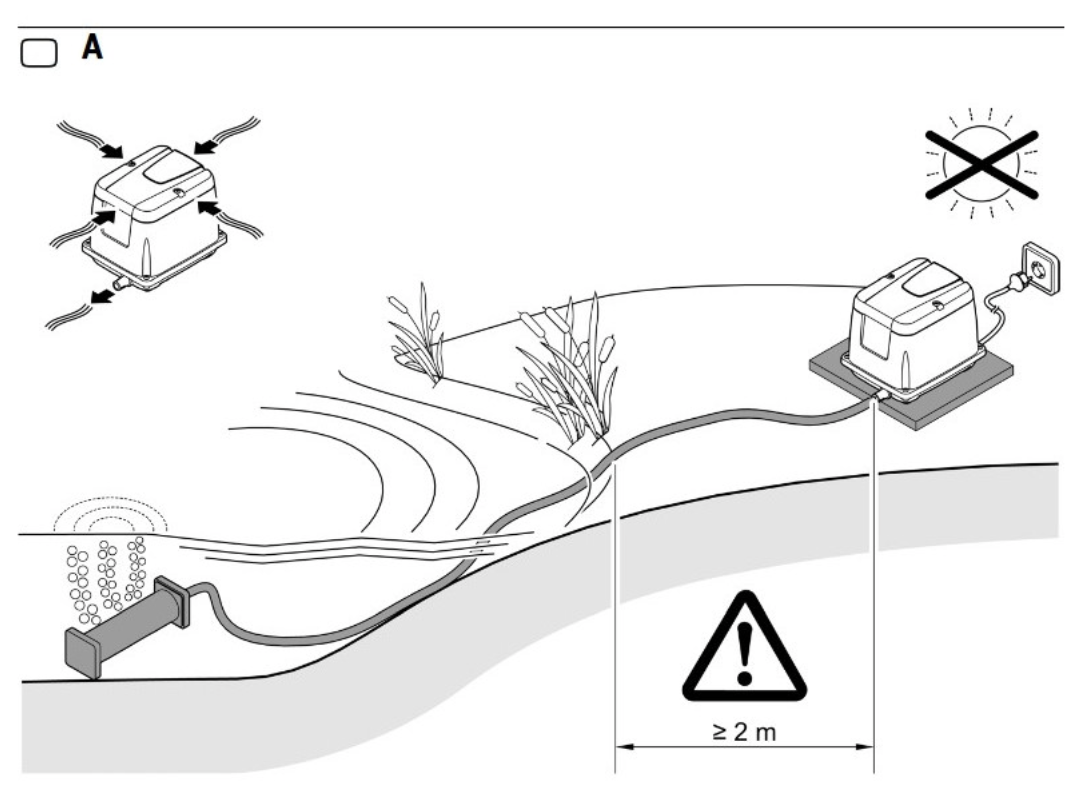 OASE AquaOxy 5000 Sauerstoffpumpe