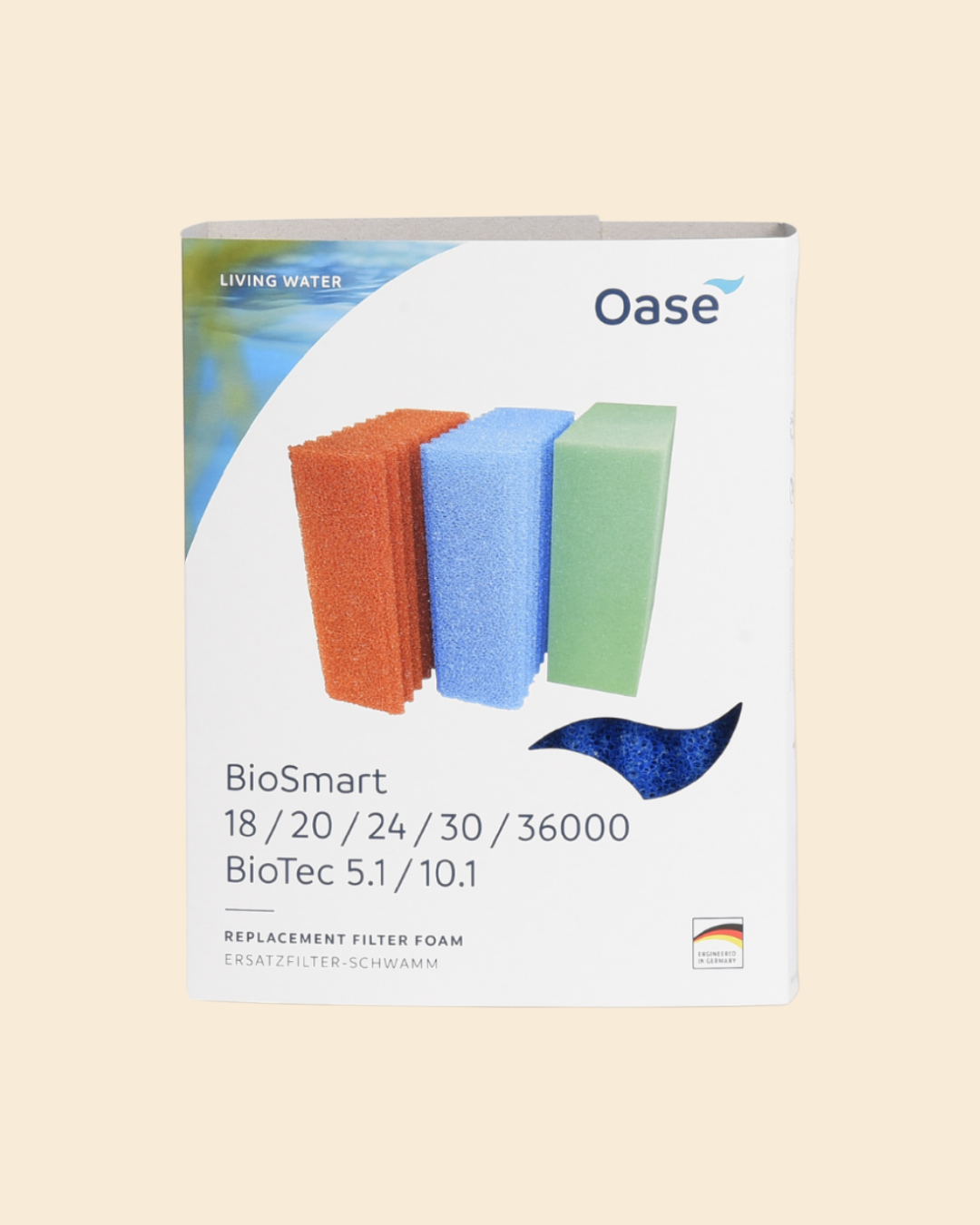 Ersatzschwamm blau BioSmart 18-36000 & BioTec 5.1/10.1