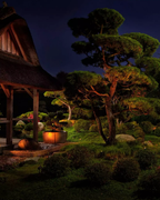 Oase Teich-Gartenbeleuchtung LunAqua Connect L Solo weiß