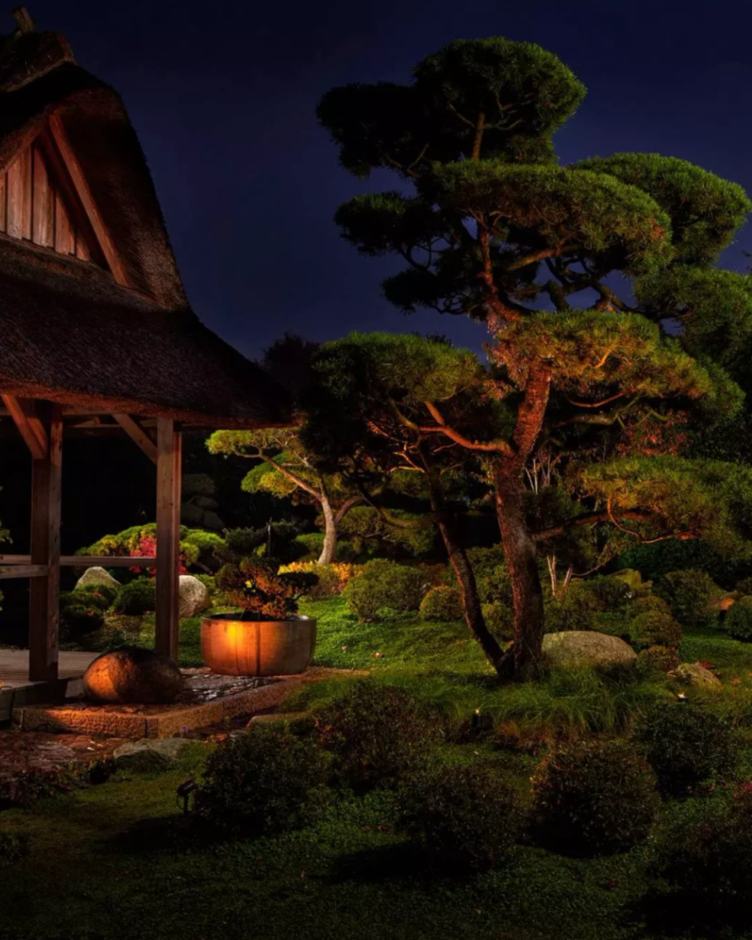 Oase Teich-Gartenbeleuchtung LunAqua Connect L Solo weiß