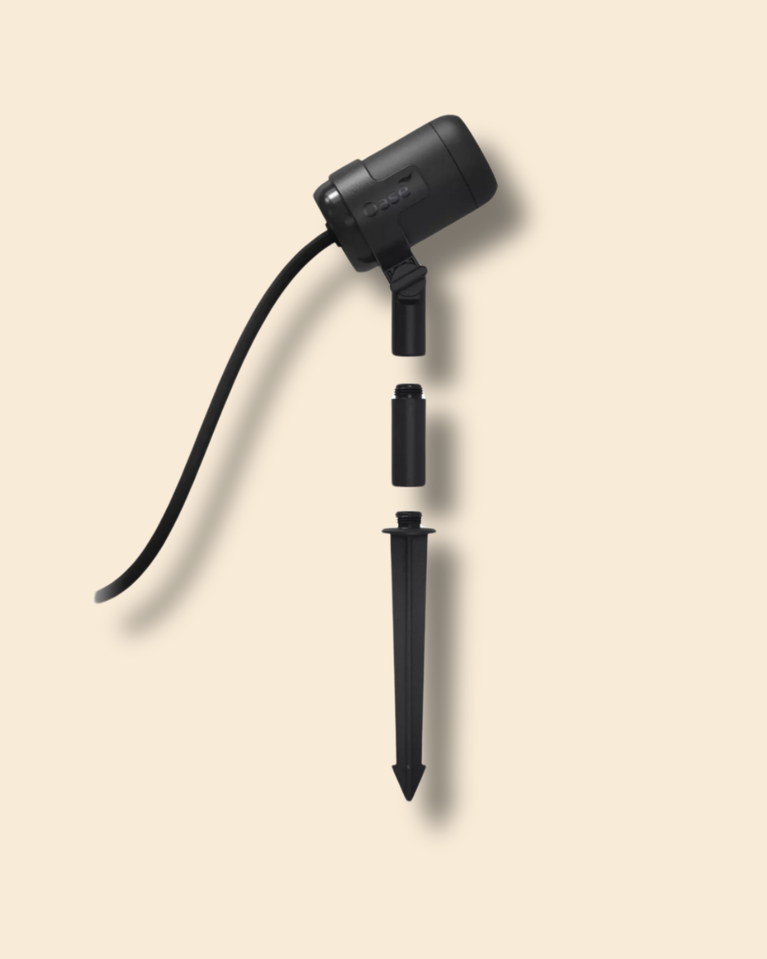 Oase Teich-Gartenbeleuchtung LunAqua Connect M Solo weiß Kabel 10 m