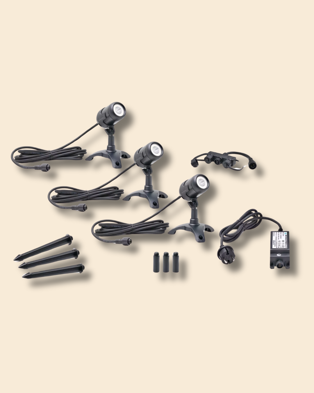 Oase Teich-Gartenbeleuchtung LunAqua Connect S Set 3