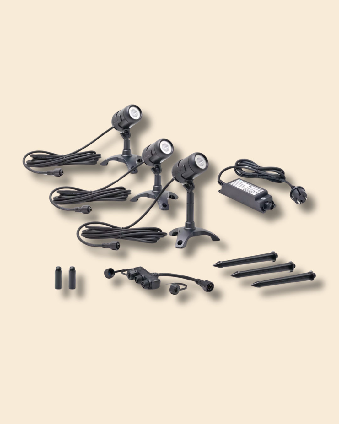 Oase Teich-Gartenbeleuchtung LunAqua Connect S Set 3