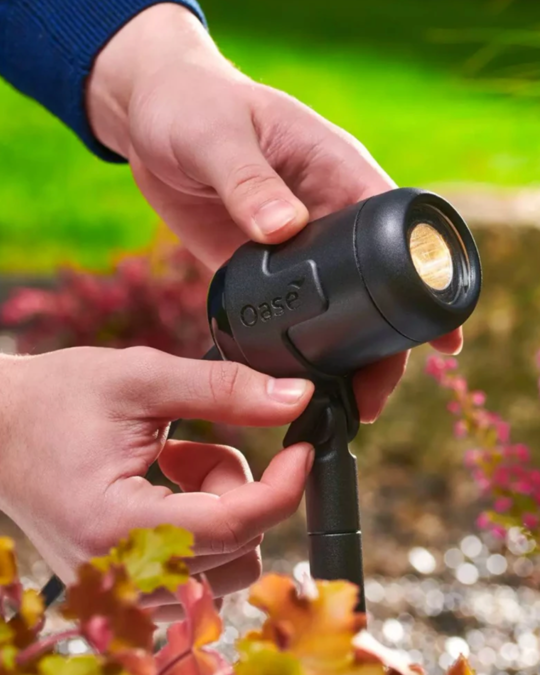 Oase Teich-Gartenbeleuchtung LunAqua Connect S Solo weiß