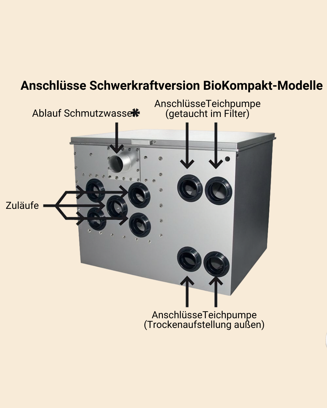 Inazuma Trommelfilter Quantum 90 Biokompakt
