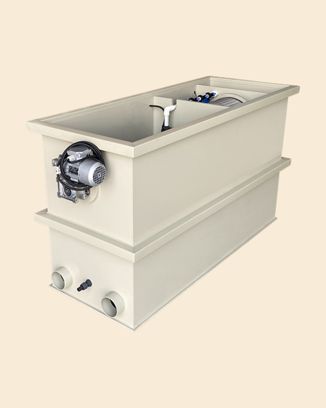 SuperDrum Combi Bio M inkl. Spülpumpe und Steuerung