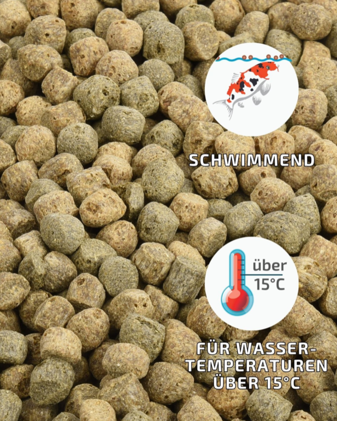 Tri Koi® Futter Mix Large über 15°C