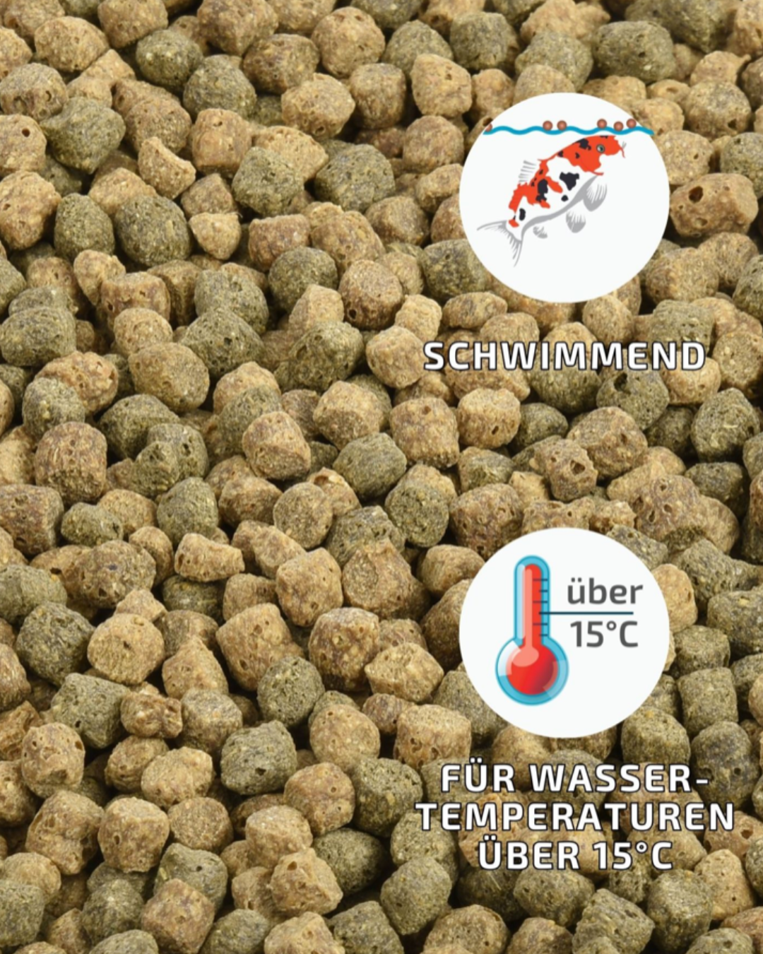 Tri Koi® Futter Mix Medium über 15°C